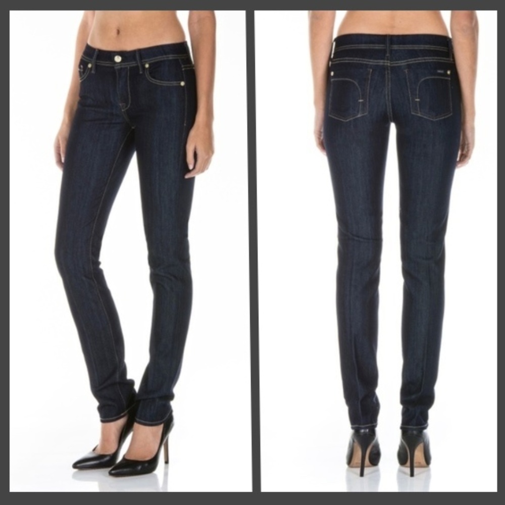 Fidelity Denim Scoop Jeans in Viper Diablo